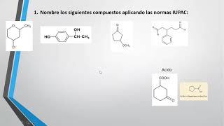 Resolucion ejercicios compuestos oxigenados Parte II [upl. by Kinney276]