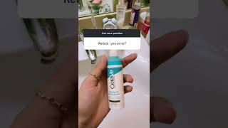 Retinol retinol ytshorts aymenzahra skincare [upl. by Airehtfele]