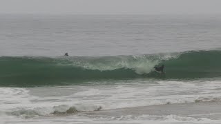 River Break Forms Epic Sandbar Bodyboarding [upl. by Hardy]