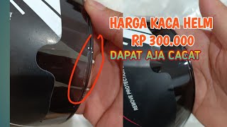 Beli Kaca Helm Original Malah Dapat Ngawur Katanya Dari Pabrik [upl. by Stace]