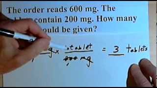 Drug Calculations  basic examples 105 [upl. by Gora244]