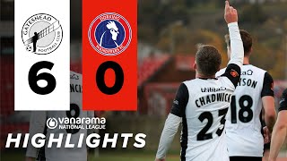 Chadwick bags hattrick as Gateshead score SIX 🚀  Gateshead 60 Dorking Wanderers  HIGHLIGHTS [upl. by Gabi]