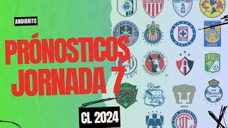 Pronósticos Jornada 7 Liga MX  C2024 [upl. by Giarg592]