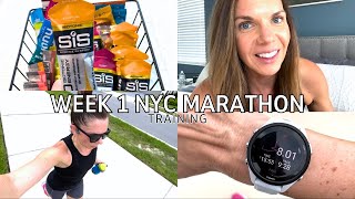 Training for the 2024 NYC Marathon  Week 1  Balancing Training with a Holiday  Fueling [upl. by Rebba]