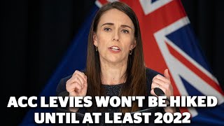 ACC levies wont be hiked until at least 2022  nzheraldconz [upl. by Leihcim308]