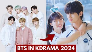 TOP KDRAMAS MENTIONED BTS  BTS IN KDRAMA  BTS AND KDRAMAS  BEST KDRAMAS 2024 [upl. by Wardieu]