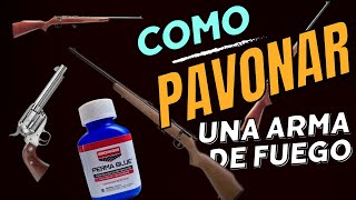 Cómo utilizar el kit de PAVONADO EN FRÍO Para Armas de fuego BIRCHWOOD CASEY [upl. by Ahsoik]