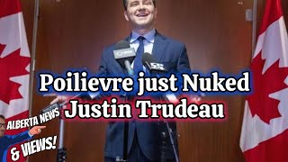 EXPLOSIVE Pierre poilievre NUKES Justin Trudeau to his face [upl. by Odette508]