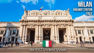 Milano Centrale  A walk through Milan Railway Station 2021 [upl. by Veats]