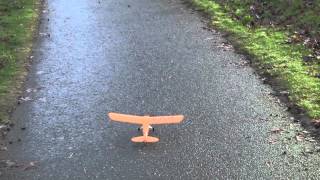 Hobbyzone Champ RTF Micro RC Electric Airplane Beginner Review  First Flight [upl. by Yves468]