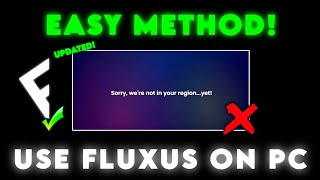 EASY  New Method to Use FluxusAny Executor on PC  Roblox Bypass Method  UPDATED [upl. by Dacie]