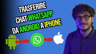 Come Trasferire Chat Di WhatsApp Da Android a iPhone 15 [upl. by Leik]