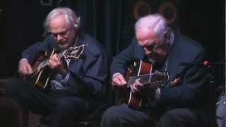 Bucky Pizzarelli and Gene Bertoncini guest on Les Paul Mondays  IridiumLive 9172012 [upl. by Val]