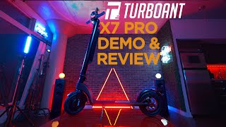 TURBOANT X7 MAX Electric Scooter  Best Demo amp Review [upl. by Astred]