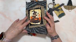 Sold Witches Companion Junk Journal flip through junkjournal flipthrough witch grimoire [upl. by Smoot]