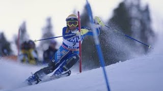 Pernilla Wiberg combined gold WCS Vail 1999 [upl. by Adev]