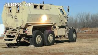 What projectile types will the MRAP withstand [upl. by Wernda]