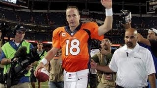 NFL Week 1 Thursday Night Football Highlights Peyton Manning Broncos dominate Ravens 2013 [upl. by Nodnar]