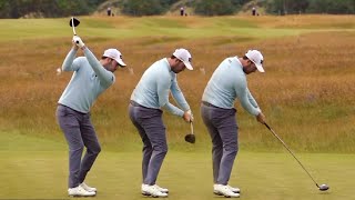 Patrick Cantlay Golf Swing  DRIVER SEQUENCE  Full Speed  SLOW MOTION [upl. by Neslund]