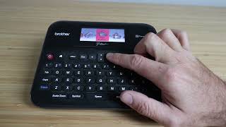 How To Use Brother P Touch Label Maker 610 and 600 amp Features [upl. by Aylmer]