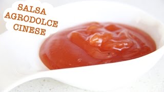 SALSA AGRODOLCE CINESE  come quella del ristorante cinese [upl. by Nosirb]