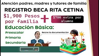 Registro para la nueva beca universal ¿Cuáles son los requisitos y cuándo puedo entregarlos [upl. by Inafets]