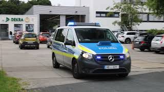 Polizei Bremerhaven mit eigener Showfahrt [upl. by Latia]