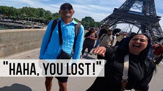 I scammed Paris scammers with quotmonopolyquot money [upl. by Adnolohs]