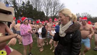 Verslag nieuwjaarsduik Wierden 2013 op TV Oost [upl. by Arbma]