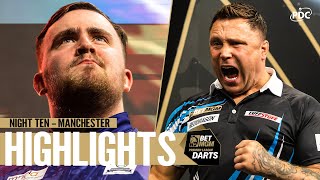 NINEDART MADNESS IN MANCHESTER Night Ten Highlights  2024 BetMGM Premier League [upl. by Aikan]