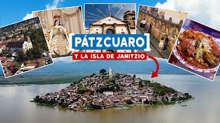 🇲🇽 PÁTZCUARO Y LA ISLA DE JANITZIO  Hermosos pueblos mágicos en Michoacan México [upl. by Nalyad446]