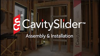 CS Cavity Slider Pocket Door Frame Assembly and Installation Instructions [upl. by Eelatsyrc]