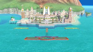 Delfino Plaza  Super Smash Bros Brawl [upl. by Anauqcaj]