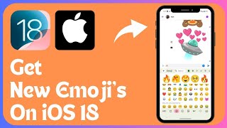 How to Get New Emoji’s on iPhone iOS 18  New Update [upl. by Casey]