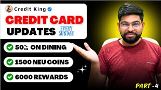 Credit Card Weekly Updates Part4 🤗  50 Discount on Dining  Get Extra Reward Points 🤗 [upl. by Paddy121]