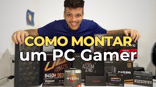 COMO MONTAR UM PC GAMER 2024  PASSO A PASSO COMPLETO [upl. by Stacey122]