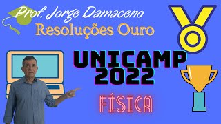 COMO RESOLVER QUESTÃO 60 DA UNICAMP 2022 FÍSICA [upl. by Anaugahs113]