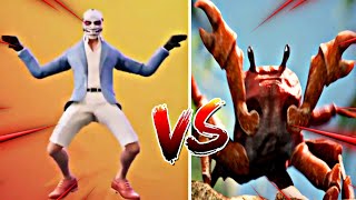 CRABBY EMOTE VS CRABE RAVE  REAL LIFE  FORTNITE [upl. by Kitchen]