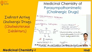 Medicinal Chemistry of Parasympathomimetic Agents Cholinesterase Inhibitors [upl. by Aihseya648]