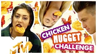 GEORDIE SHORE BBB  CHICKEN NUGGET CHALLENGE  MTV [upl. by Heng364]