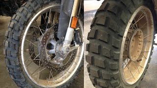 Michelin Anakee Wild Real World Adventure Tire Video Review [upl. by Macintosh]