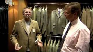 Eric Clapton discussing his love for Cordings country clothing [upl. by Rachelle]