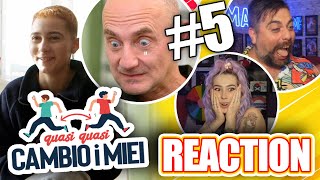 RAGAZZA LITIGA CON LA REDAZIONE 😱  QUASI QUASI CAMBIO I MIEI  EPISODIO 5 REACTION [upl. by Nitniuq]