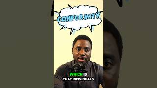 This psychological term called conformity politics [upl. by Jamnis]