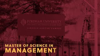 The Gabelli Schools Masters in Management [upl. by Mosley891]