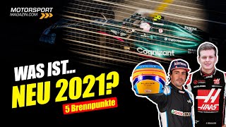 Fahrer Teams Regeln Alle Neuerungen zum Formel 1Saisonstart 2021 [upl. by Halyk]