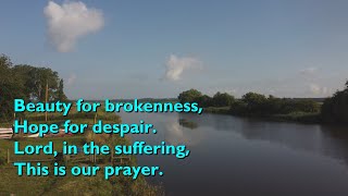 Beauty for Brokenness God of the Poor  6vv with lyrics for congregations [upl. by Merridie690]