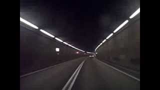 Gotthard Tunnel 169 km with 6X Speed Switzerland [upl. by Anawd585]