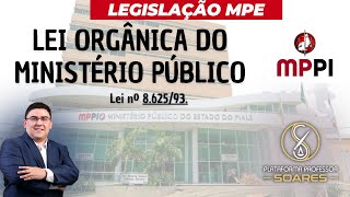 AULA 01  Estágio MP PI  Lei Orgânica do Ministério Público [upl. by Tyne993]