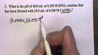 CHEM 1180 Lecture 033 Titration of a Strong Acid with a Strong Base [upl. by Salhcin]